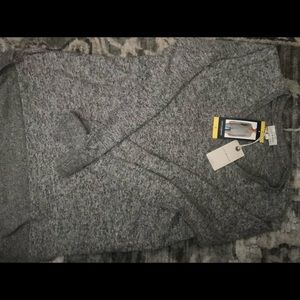 Grey/White Pullover Sweater, Lucky Brand